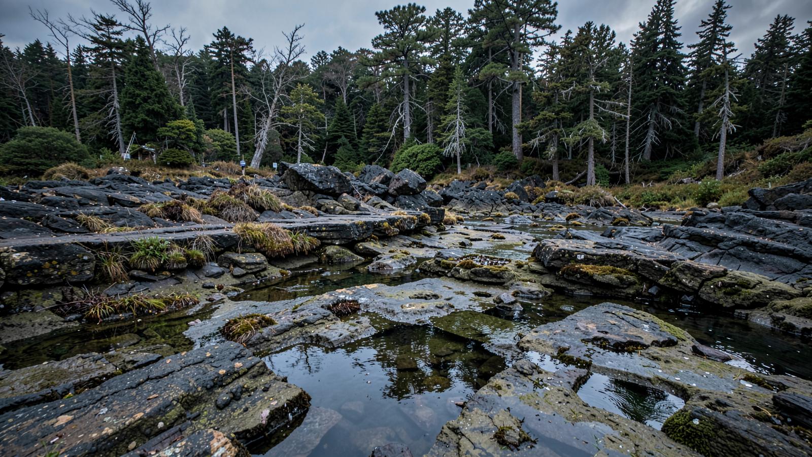 Port Renfrew: Botanical Beach, big trees and the end of the road